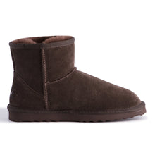Load image into Gallery viewer, AUS WOOLI UGG SHORT SHEEPSKIN ANKLE BOOT - Chocolate