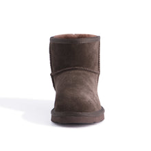 Load image into Gallery viewer, AUS WOOLI UGG SHORT SHEEPSKIN ANKLE BOOT - Chocolate