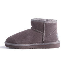 Load image into Gallery viewer, AUS WOOLI UGG SHORT SHEEPSKIN ANKLE BOOT - Grey