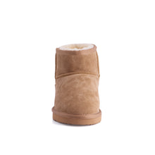 Load image into Gallery viewer, AUS WOOLI UGG SHORT SHEEPSKIN ANKLE BOOT - Chestnut/Tan