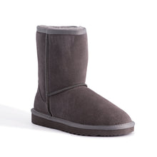 Load image into Gallery viewer, AUS WOOLI UGG MID CALF ZIP-UP SHEEPSKIN BOOT - Grey