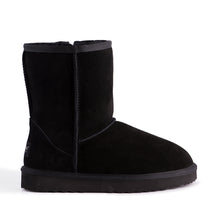 Load image into Gallery viewer, AUS WOOLI UGG MID CALF SHEEPSKIN BOOT - Black