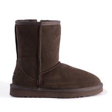 Load image into Gallery viewer, AUS WOOLI UGG MID CALF SHEEPSKIN BOOT - Chocolate