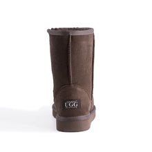 Load image into Gallery viewer, AUS WOOLI UGG MID CALF SHEEPSKIN BOOT - Chocolate