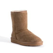 Load image into Gallery viewer, AUS WOOLI UGG MID CALF SHEEPSKIN BOOT - Chestnut/Tan