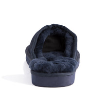 Load image into Gallery viewer, AUS WOOLI UGG UNISEX SHEEPSKIN WOOL Slippers - Navy