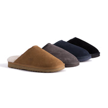 Load image into Gallery viewer, AUS WOOLI UGG UNISEX SHEEPSKIN WOOL Slippers - Dark Grey