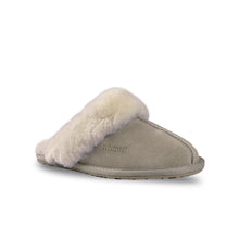 Load image into Gallery viewer, AUS WOOLI UGG UNISEX SHEEPSKIN WOOL SHELLEY Slippers - Light Grey