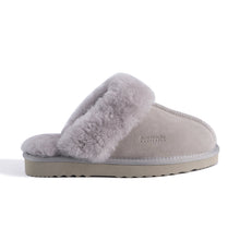 Load image into Gallery viewer, AUS WOOLI UGG UNISEX SHEEPSKIN WOOL SYDNEY Slippers - Light Grey