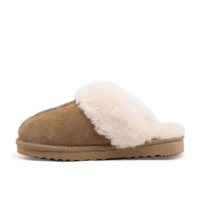 Load image into Gallery viewer, AUS WOOLI UGG UNISEX SHEEPSKIN WOOL SYDNEY Slippers - Chestnut/Tan