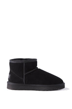 Load image into Gallery viewer, AUS WOOLI UGG SHORT SHEEPSKIN ANKLE BOOT - Black