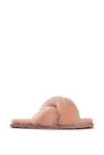 Load image into Gallery viewer, AUS WOOLI AUSTRALIA WOMEN SHEEPSKIN WOOL BRIGHTON SLIPPERS- PALEPINK