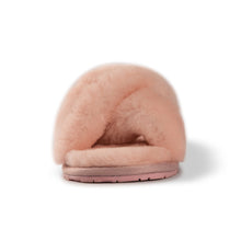Load image into Gallery viewer, AUS WOOLI AUSTRALIA WOMEN SHEEPSKIN WOOL BRIGHTON SLIPPERS- PALEPINK