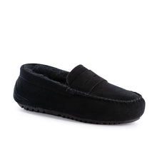 Load image into Gallery viewer, AUS WOOLI AUSTRALIA WOMENS BYRONBAY COSY MOCCASIN - BLACK