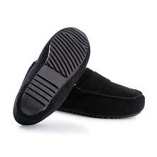 Load image into Gallery viewer, AUS WOOLI AUSTRALIA WOMENS BYRONBAY COSY MOCCASIN - BLACK