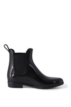 Load image into Gallery viewer, AUS WOOLI WOMENS RAINBOOTS WITH FREE SHEEPSKIN INSOLE - Black