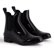 Load image into Gallery viewer, AUS WOOLI WOMENS RAINBOOTS WITH FREE SHEEPSKIN INSOLE - Black