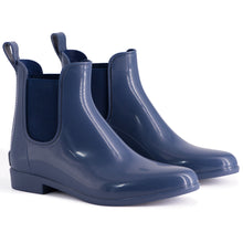 Load image into Gallery viewer, AUS WOOLI WOMENS RAINBOOTS WITH FREE SHEEPSKIN INSOLE - Navy