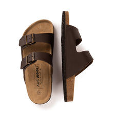 Load image into Gallery viewer, AUS WOOLI AUSTRALIA UNISEX MELBOURNE SANDALS - BROWN