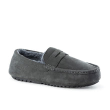 Load image into Gallery viewer, AUS WOOLI AUSTRALIA MENS TERRIGAL COSY MOCCASIN - GREY