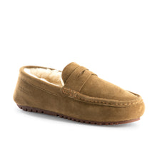 Load image into Gallery viewer, AUS WOOLI AUSTRALIA MENS TERRIGAL COSY MOCCASIN - TAN