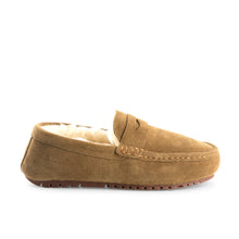 Load image into Gallery viewer, AUS WOOLI AUSTRALIA MENS TERRIGAL COSY MOCCASIN - TAN