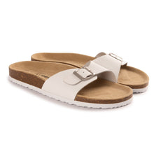 Load image into Gallery viewer, AUS WOOLI AUSTRALIA UNISEX TOORAK SANDALS - WHITE