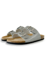 Load image into Gallery viewer, AUS WOOLI AUSTRALIA UNISEX MELBOURNE SANDALS - SILVER