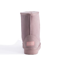 Load image into Gallery viewer, AUS WOOLI UGG MID CALF SHEEPSKIN BOOT - Pale Pink
