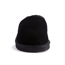 Load image into Gallery viewer, AUS WOOLI UGG UNISEX SHEEPSKIN WOOL Slippers - Black
