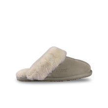 Load image into Gallery viewer, AUS WOOLI UGG UNISEX SHEEPSKIN WOOL SHELLEY Slippers - Light Grey
