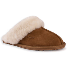 Load image into Gallery viewer, AUS WOOLI UGG UNISEX SHEEPSKIN WOOL SHELLEY Slippers - Chestnut/Tan
