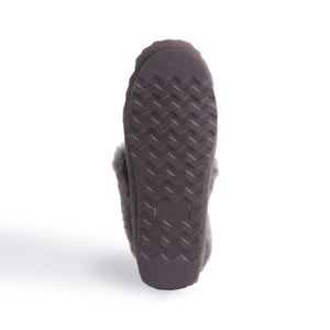 AUS WOOLI HAND STITCHED WOMENS SHEEPSKIN MOCCASIN - Dark Grey