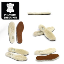 Load image into Gallery viewer, AUS WOOLI WOMENS RAINBOOTS WITH FREE SHEEPSKIN INSOLE - Olive Green
