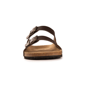 AUS WOOLI AUSTRALIA UNISEX MELBOURNE SANDALS - BROWN