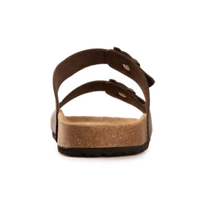AUS WOOLI AUSTRALIA UNISEX MELBOURNE SANDALS - BROWN