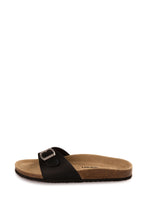 Load image into Gallery viewer, AUS WOOLI AUSTRALIA UNISEX TOORAK SANDALS - BLACK
