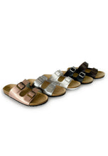 Load image into Gallery viewer, AUS WOOLI AUSTRALIA UNISEX MELBOURNE SANDALS - BROWN
